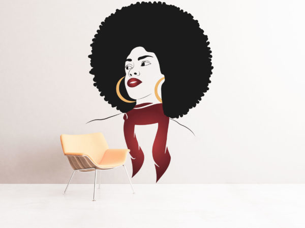 AFROdite Vector Illustration