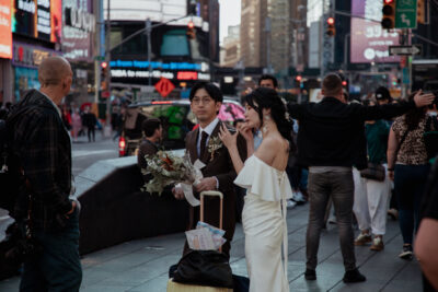 A walk through time, in focus and out of focus: A Photographic Journey Through New York's Time Square!